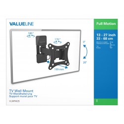 TV Seinäteline Täysin Säädettävä 13 - 27 " 15 kg