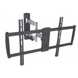 TV väggmontering helt justerbar 42 - 70 "35 kg silver / svart