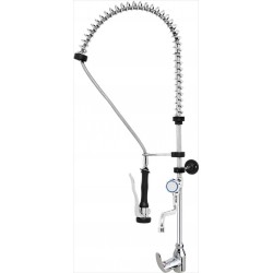 Pre-rinse unit with water tap, single hole