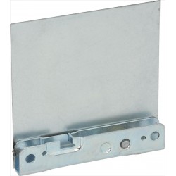 Roll holder for hinge, left