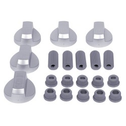 Oven Knob Kit silver (Universal)