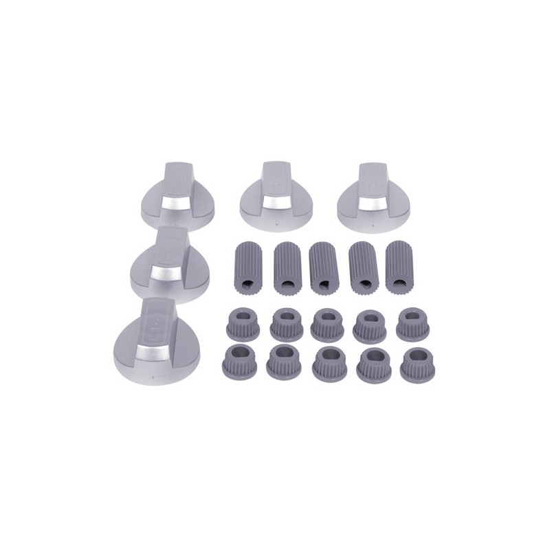 Oven Knob Kit silver (Universal)