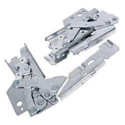 Door hinges for ELECTROLUX dishwasher (50286356006, 50282839005, 50286140004)