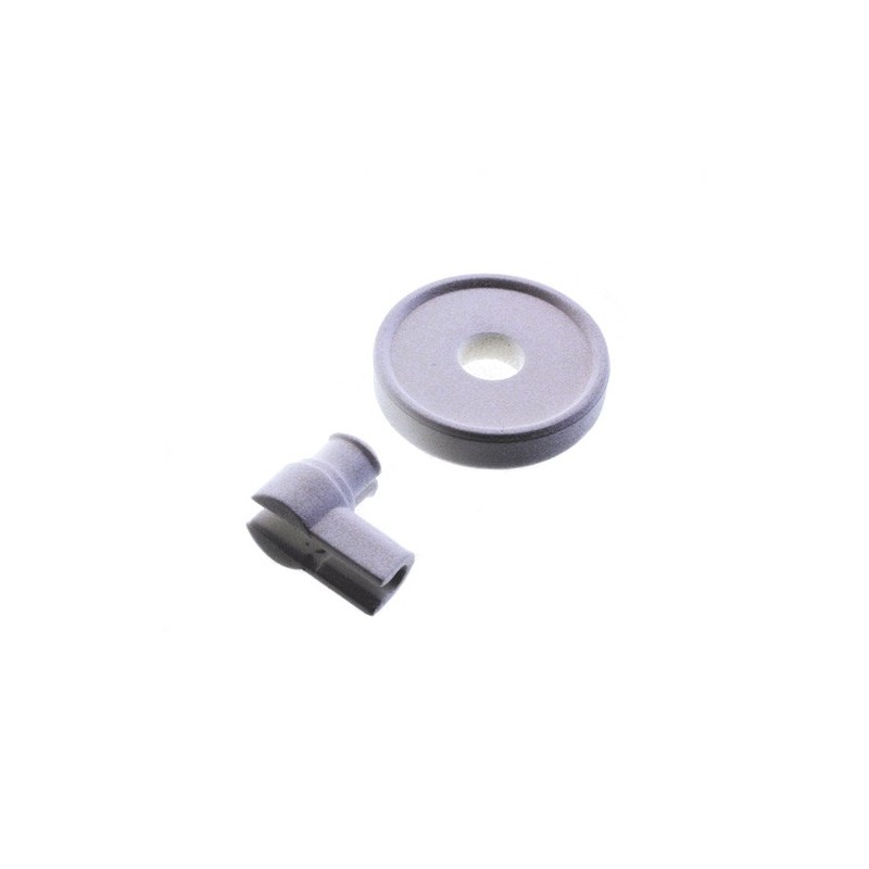 Basket Wheel kit for dishwasher Brand Genuine Code: (WHIRLPOOL 481952878105, 481952888066, WHIRLPOOL BAUKNECHT)